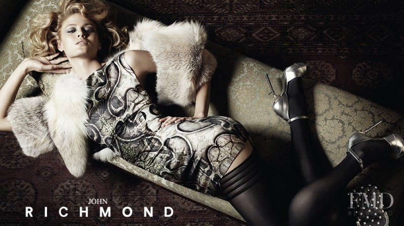 Michelle Buswell featured in  the John Richmond advertisement for Autumn/Winter 2010