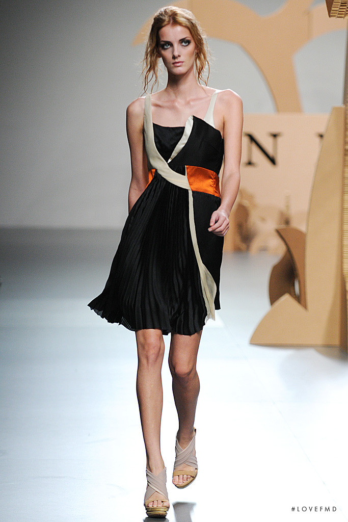 Denisa Dvorakova featured in  the Ion Fiz fashion show for Spring/Summer 2012