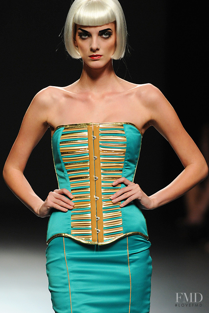 Denisa Dvorakova featured in  the Maya Hansen fashion show for Spring/Summer 2012