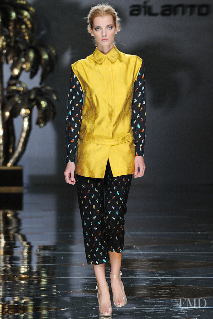 Denisa Dvorakova featured in  the Ailanto fashion show for Spring/Summer 2012
