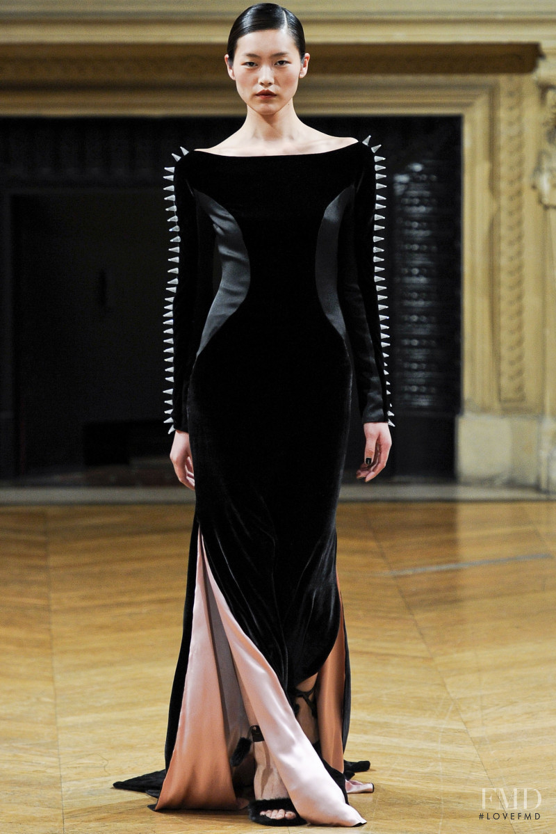 Liu Wen featured in  the Alexis Mabille fashion show for Autumn/Winter 2011