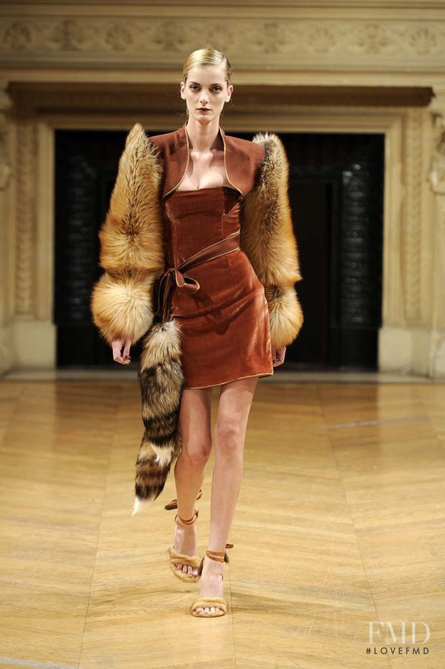 Denisa Dvorakova featured in  the Alexis Mabille fashion show for Autumn/Winter 2011