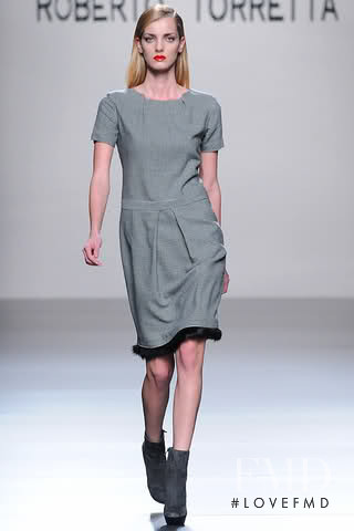 Denisa Dvorakova featured in  the Roberto Torretta fashion show for Autumn/Winter 2011