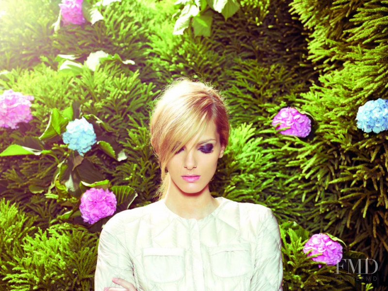 Denisa Dvorakova featured in  the add lookbook for Spring/Summer 2012