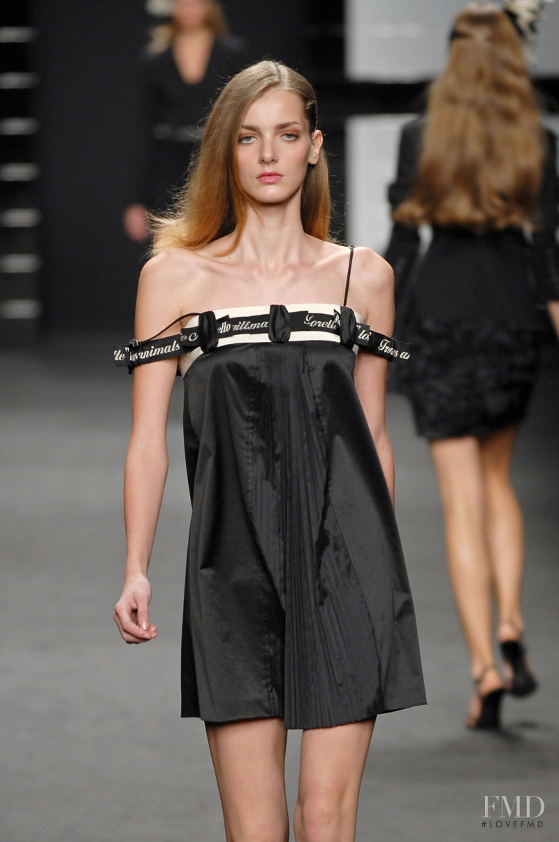 Denisa Dvorakova featured in  the Frankie Morello fashion show for Spring/Summer 2008