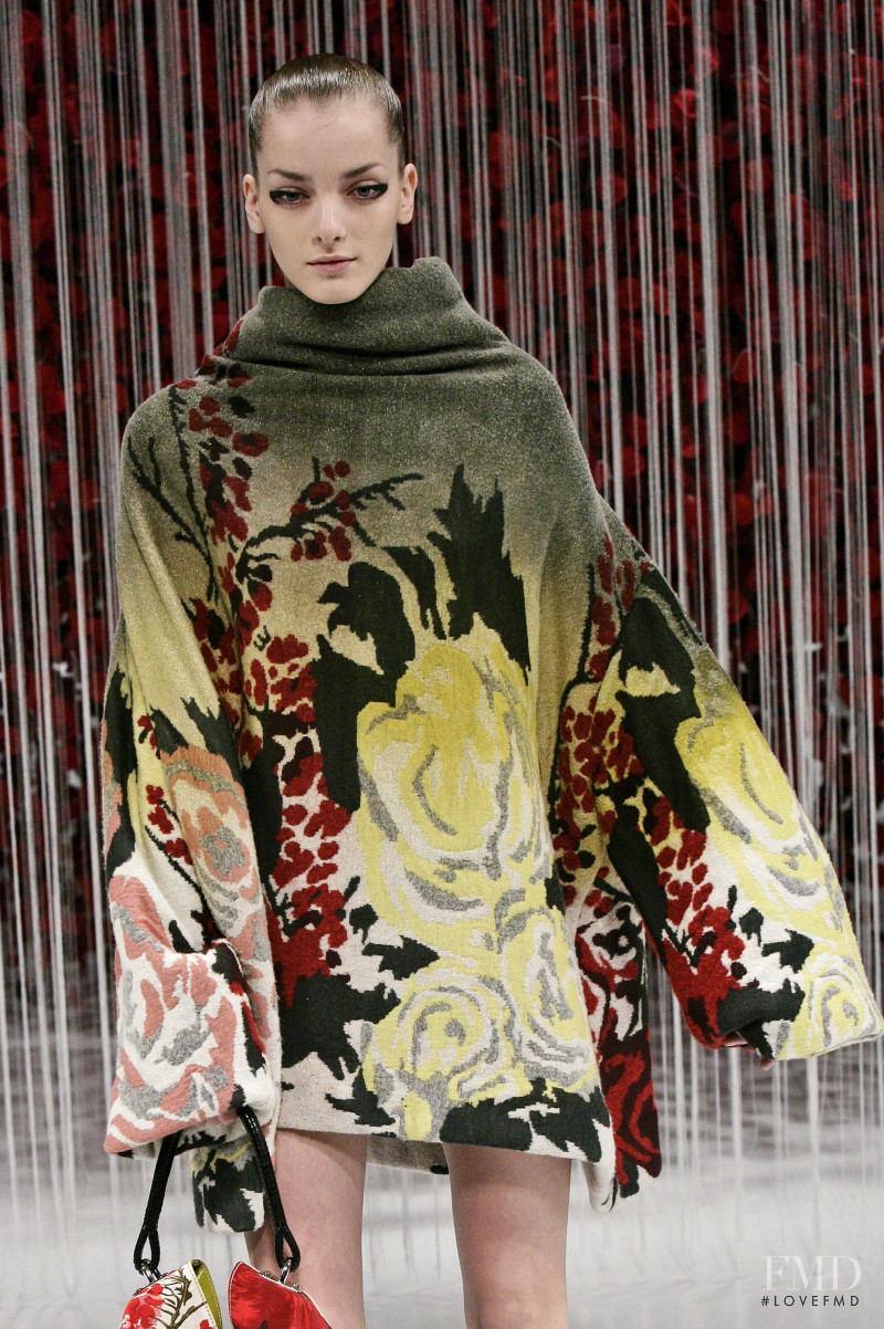 Denisa Dvorakova featured in  the Kenzo fashion show for Autumn/Winter 2008