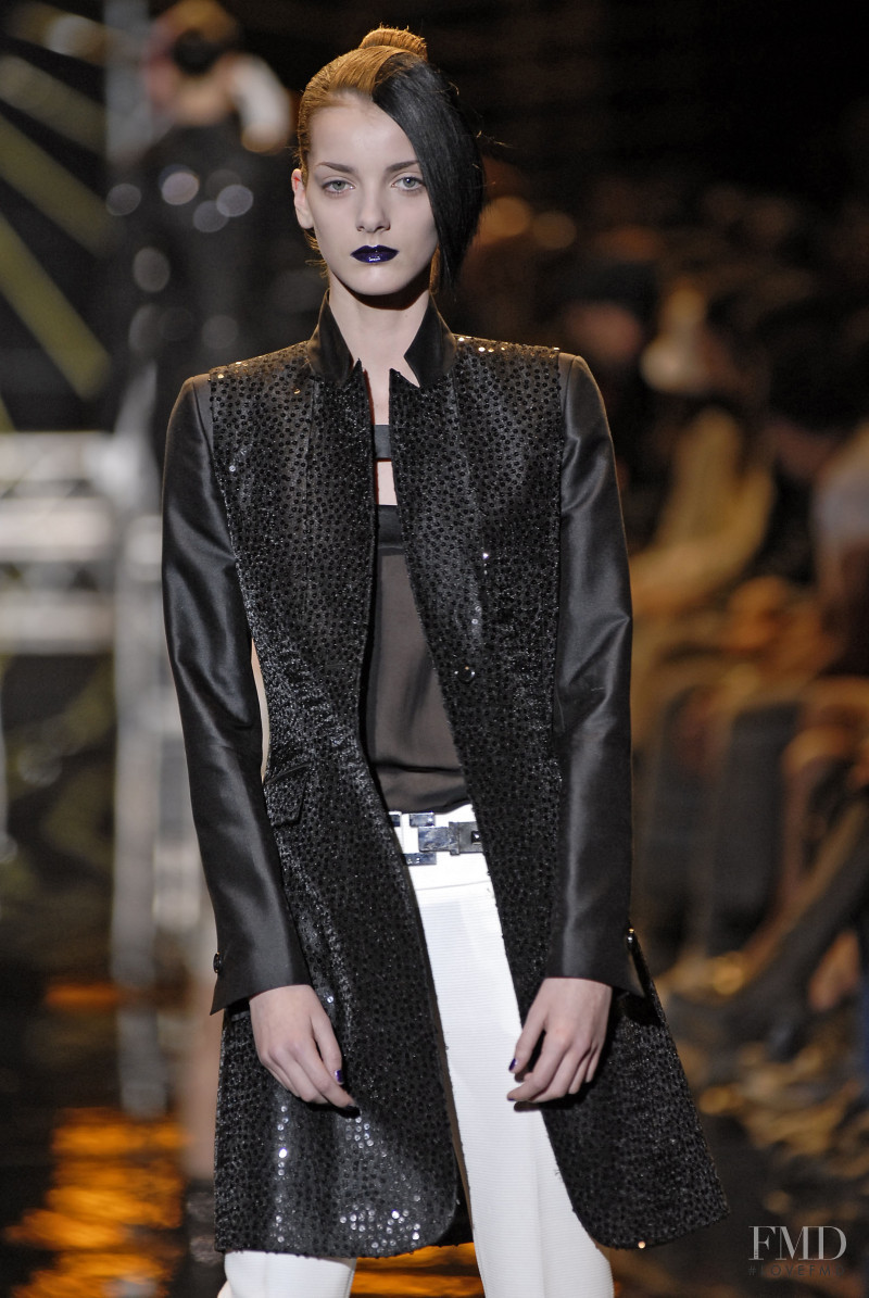 Denisa Dvorakova featured in  the John Richmond fashion show for Autumn/Winter 2007