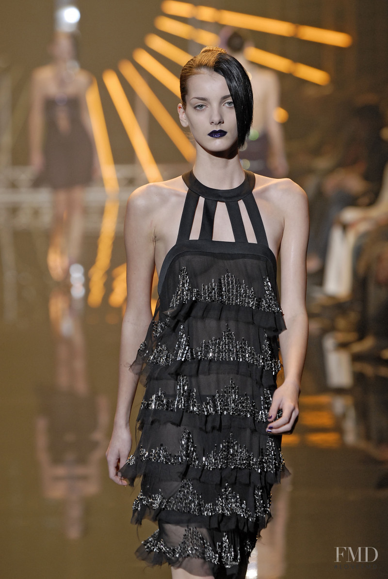 Denisa Dvorakova featured in  the John Richmond fashion show for Autumn/Winter 2007