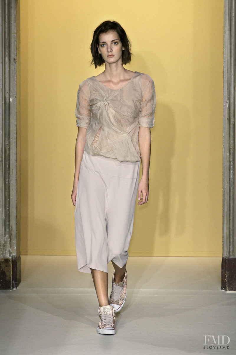 Denisa Dvorakova featured in  the Anne Valerie Hash fashion show for Spring/Summer 2010