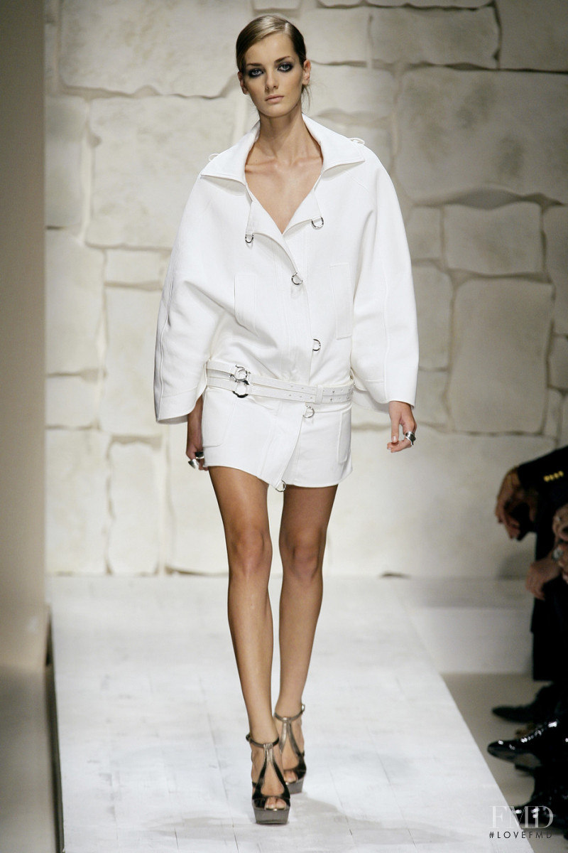 Denisa Dvorakova featured in  the Salvatore Ferragamo fashion show for Spring/Summer 2009
