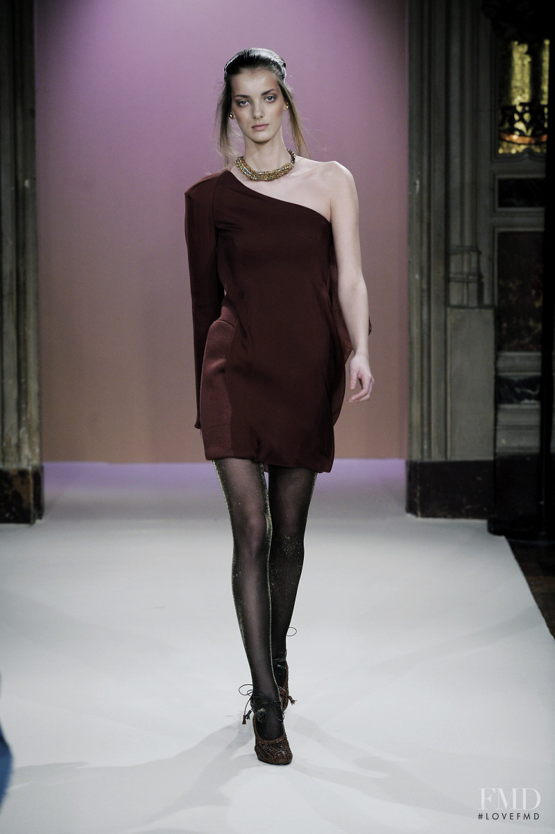 Denisa Dvorakova featured in  the Anne Valerie Hash fashion show for Autumn/Winter 2009