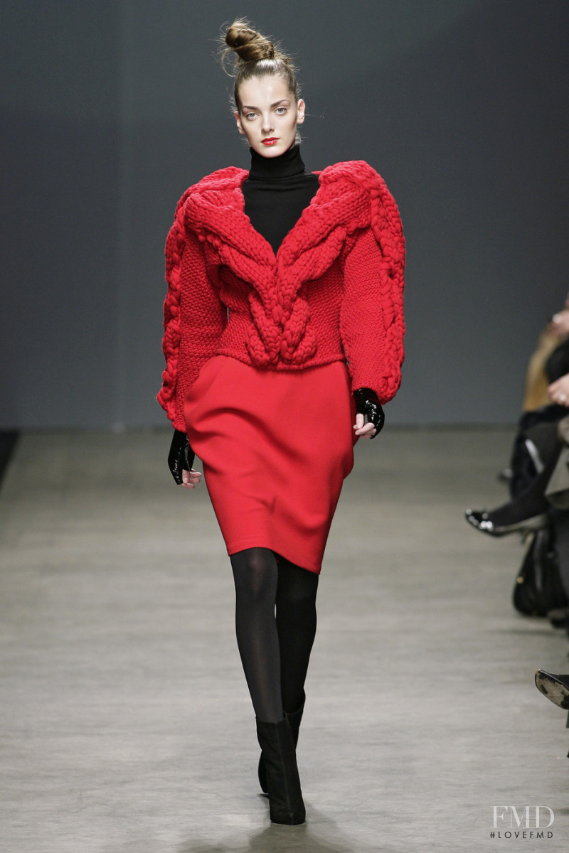 Denisa Dvorakova featured in  the Iceberg fashion show for Autumn/Winter 2009