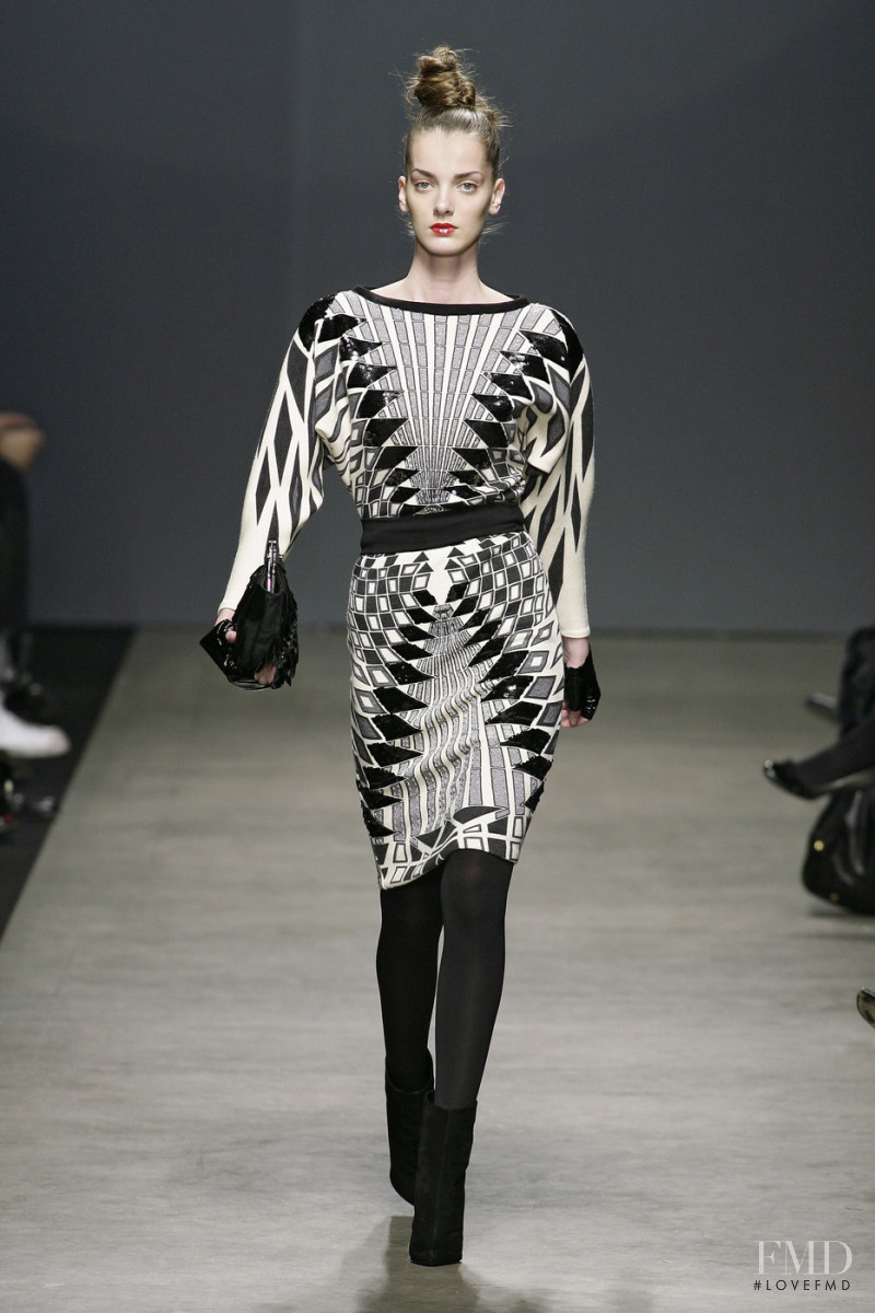 Denisa Dvorakova featured in  the Iceberg fashion show for Autumn/Winter 2009