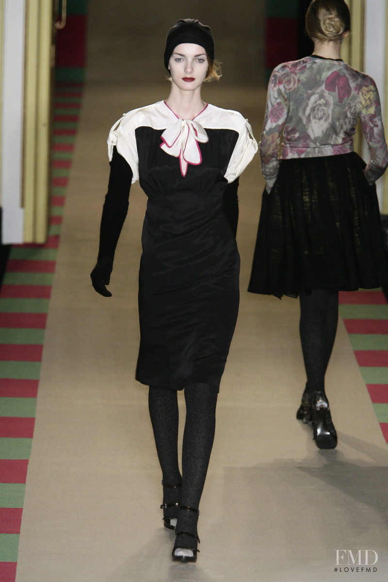 Denisa Dvorakova featured in  the Paul Smith fashion show for Autumn/Winter 2009