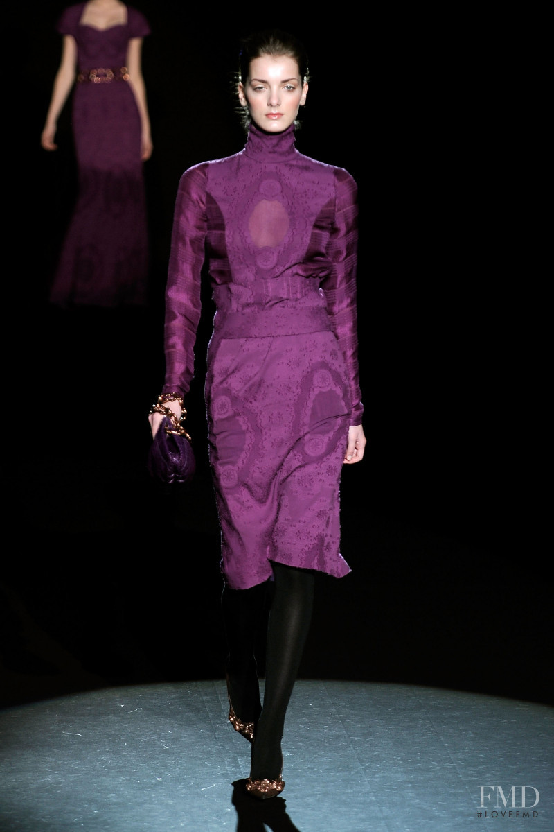 Denisa Dvorakova featured in  the Carolina Herrera fashion show for Autumn/Winter 2009