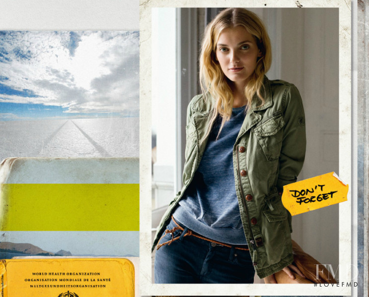 Denisa Dvorakova featured in  the Camel Active lookbook for Autumn/Winter 2013