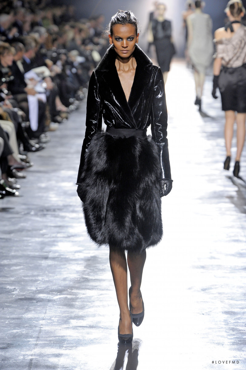 Liya Kebede featured in  the Lanvin fashion show for Autumn/Winter 2008