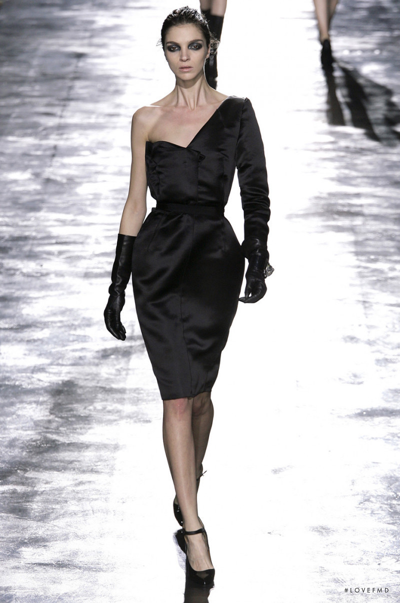 Mariacarla Boscono featured in  the Lanvin fashion show for Autumn/Winter 2008