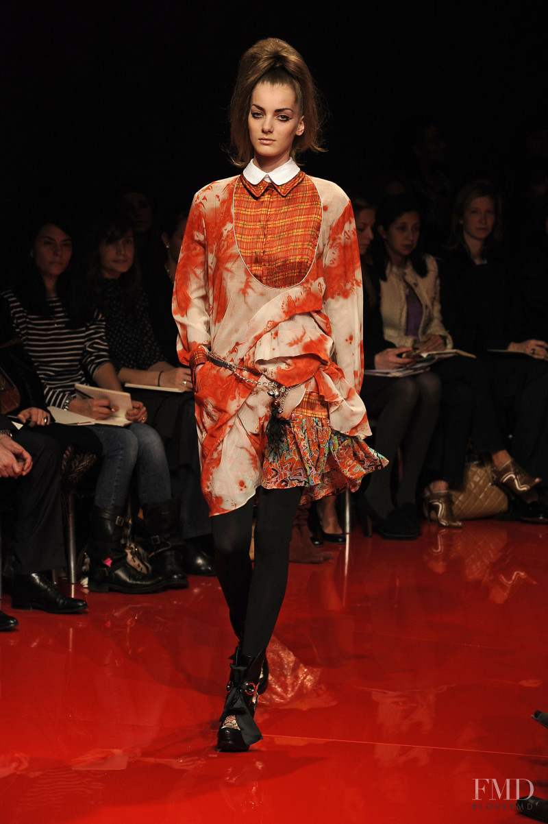 Denisa Dvorakova featured in  the Wunderkind fashion show for Autumn/Winter 2008