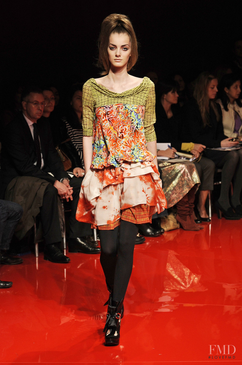 Denisa Dvorakova featured in  the Wunderkind fashion show for Autumn/Winter 2008
