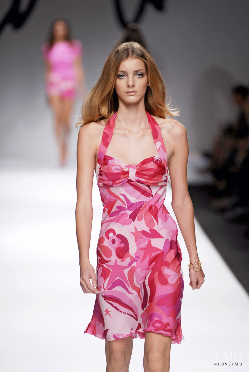 Denisa Dvorakova featured in  the Enrico Coveri fashion show for Spring/Summer 2007