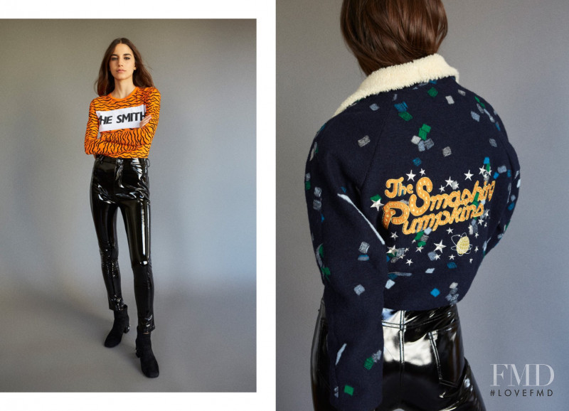 Milagros Pineiro featured in  the AY NOT DEAD lookbook for Autumn/Winter 2018