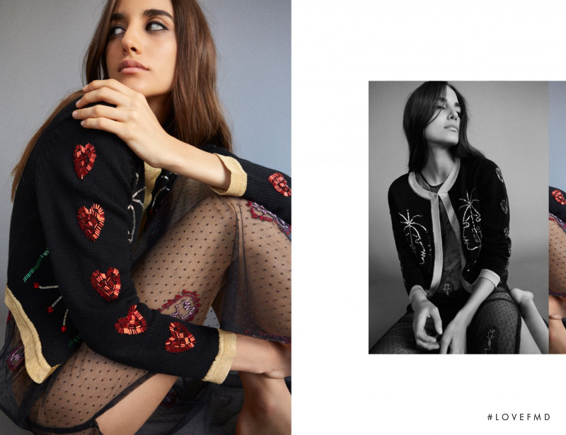 Milagros Pineiro featured in  the AY NOT DEAD lookbook for Autumn/Winter 2018