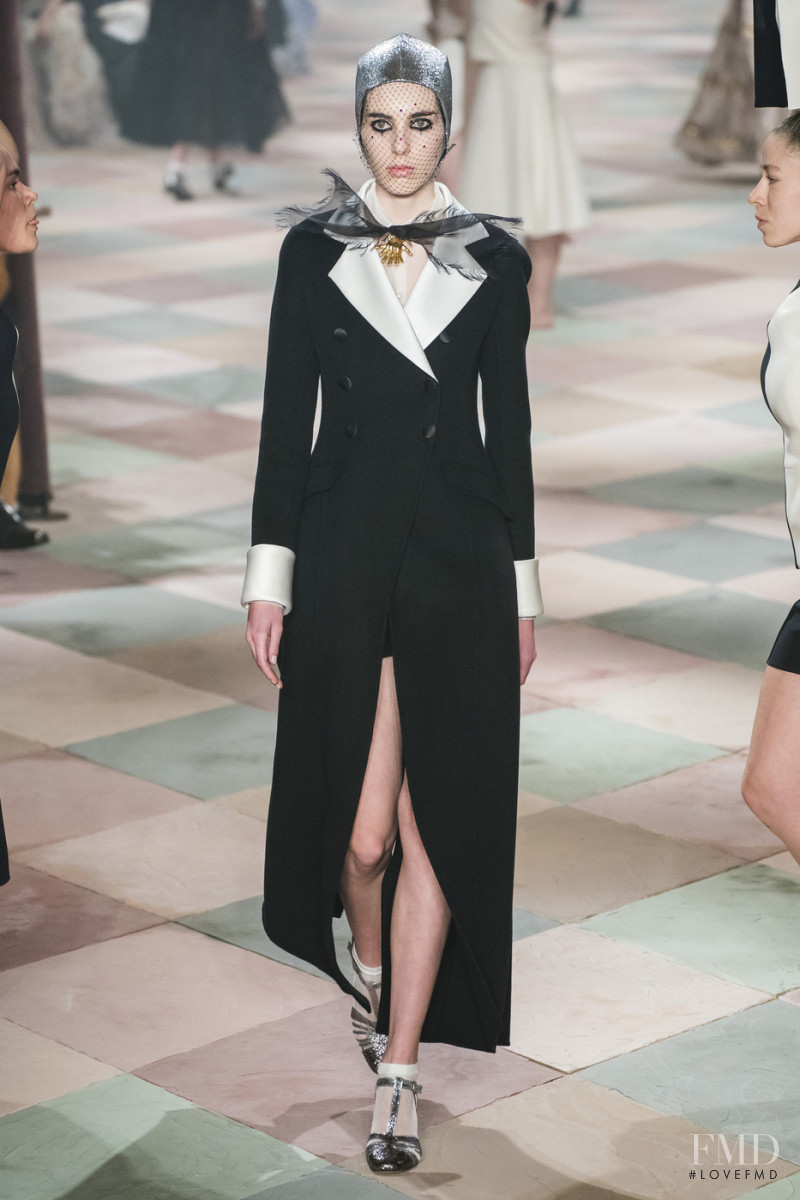 Madeleine Knighton featured in  the Christian Dior Haute Couture fashion show for Spring/Summer 2019