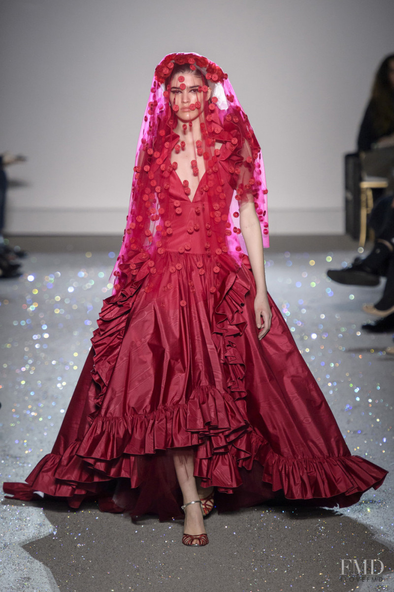 Alexandra Maria Micu featured in  the Giambattista Valli Haute Couture fashion show for Spring/Summer 2019