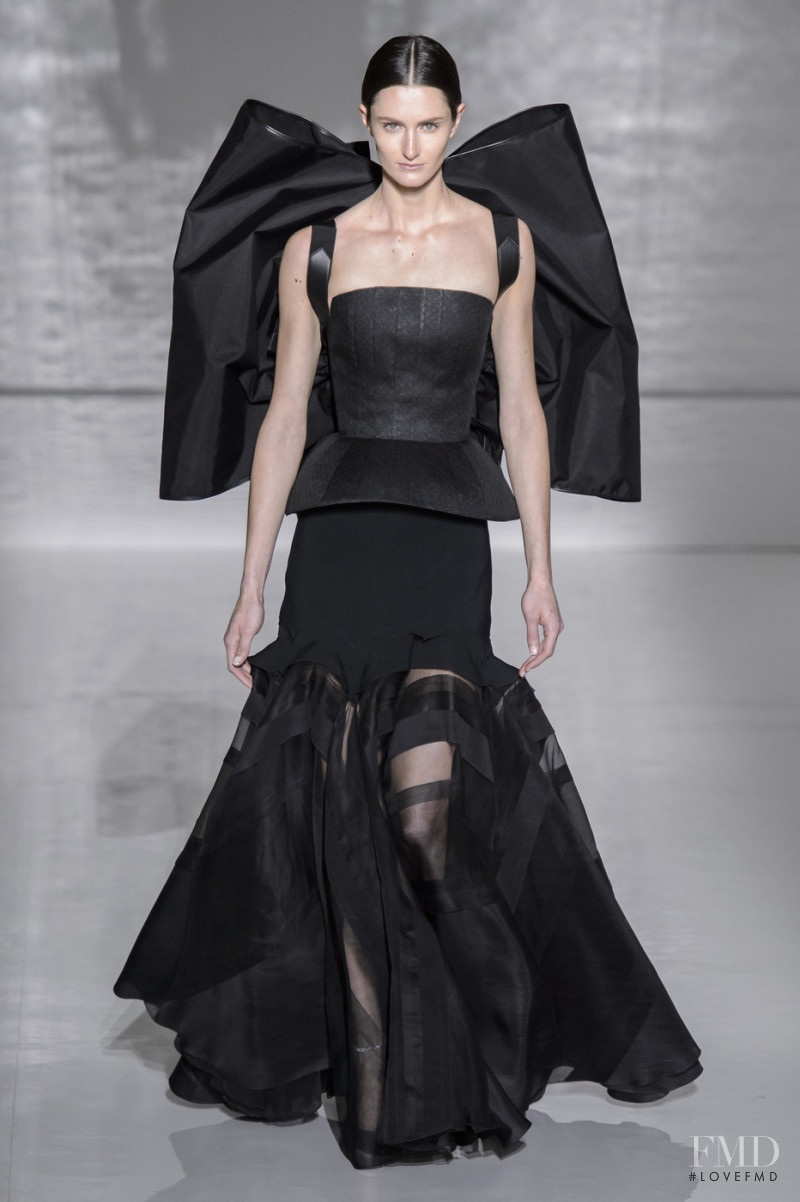 Mackenzie Drazan featured in  the Givenchy Haute Couture fashion show for Spring/Summer 2019