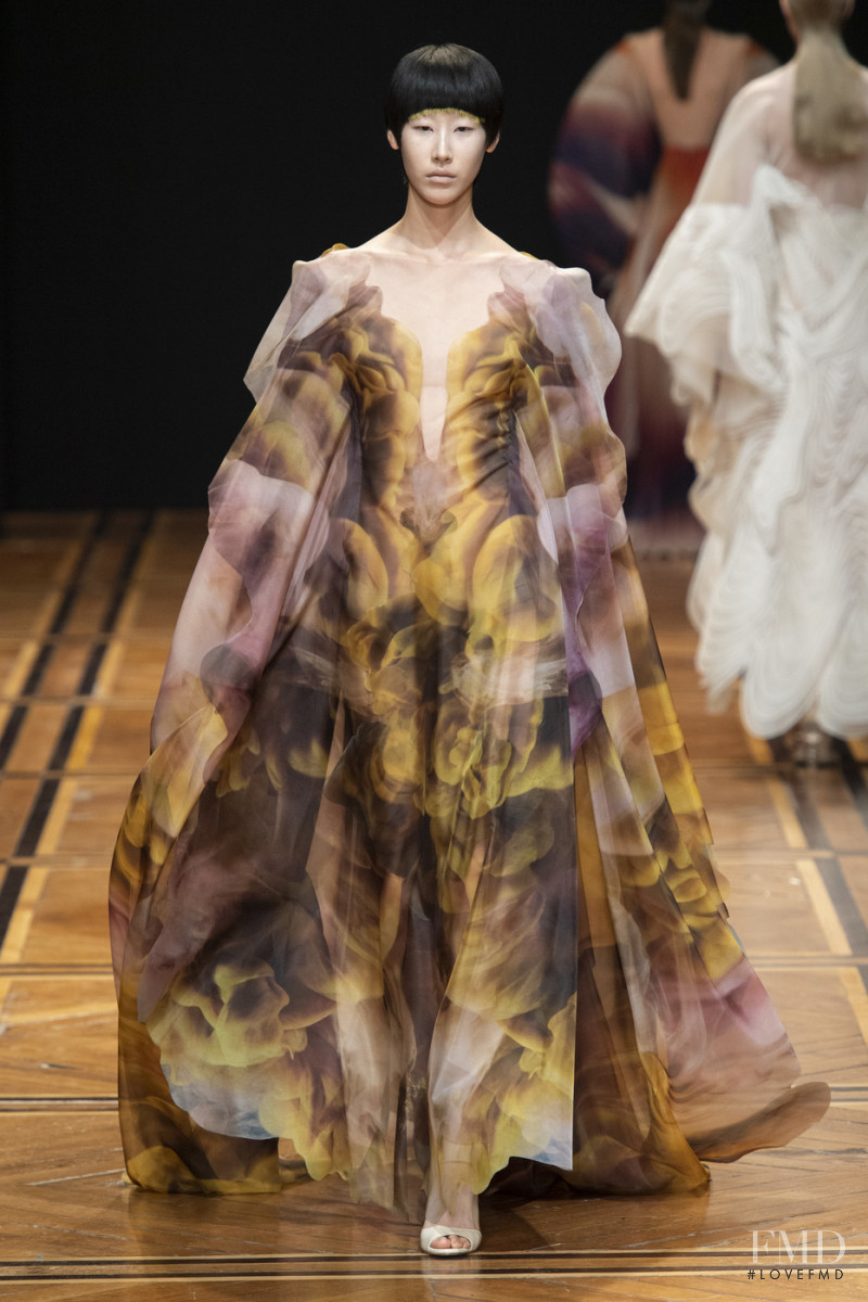 J Moon featured in  the Iris Van Herpen fashion show for Spring/Summer 2019