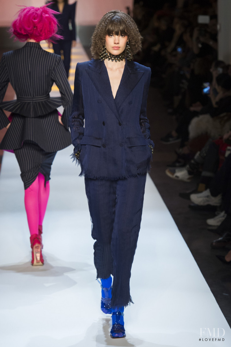 Laura Pigatto featured in  the Jean Paul Gaultier Haute Couture fashion show for Spring/Summer 2019