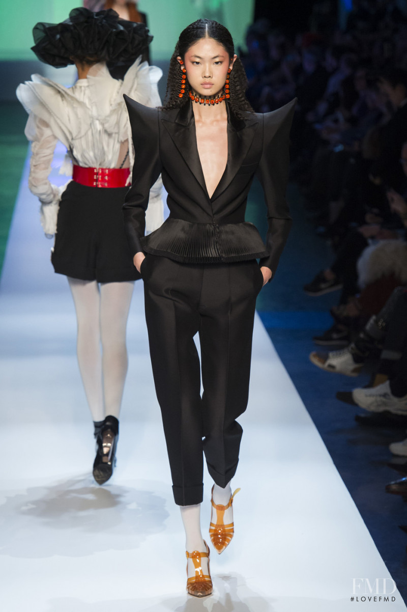 Sijia Kang featured in  the Jean Paul Gaultier Haute Couture fashion show for Spring/Summer 2019