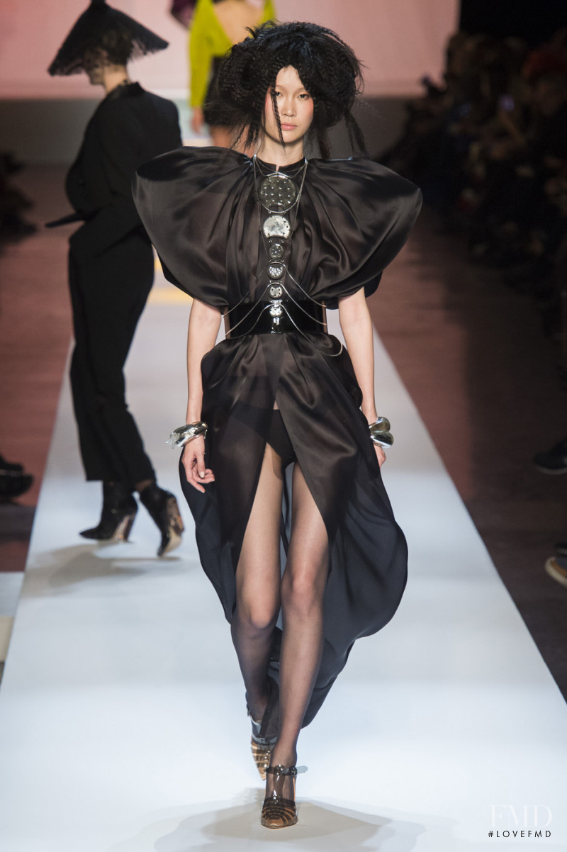 Xi Chen featured in  the Jean Paul Gaultier Haute Couture fashion show for Spring/Summer 2019