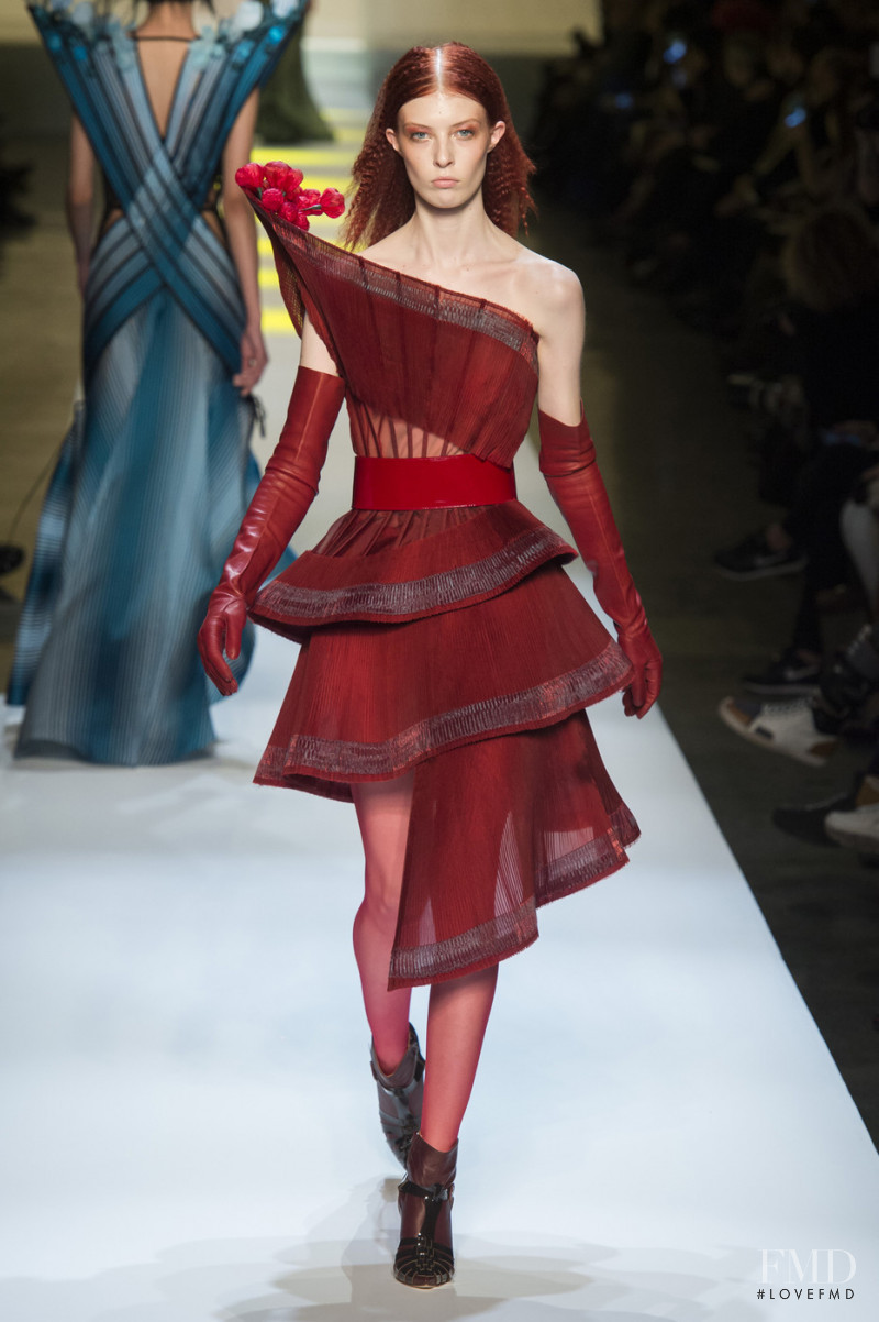 Remington Williams featured in  the Jean Paul Gaultier Haute Couture fashion show for Spring/Summer 2019