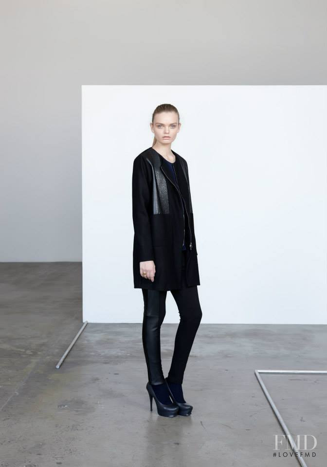 Marthe Wiggers featured in  the Viktoria & Woods Fortitude lookbook for Winter 2014