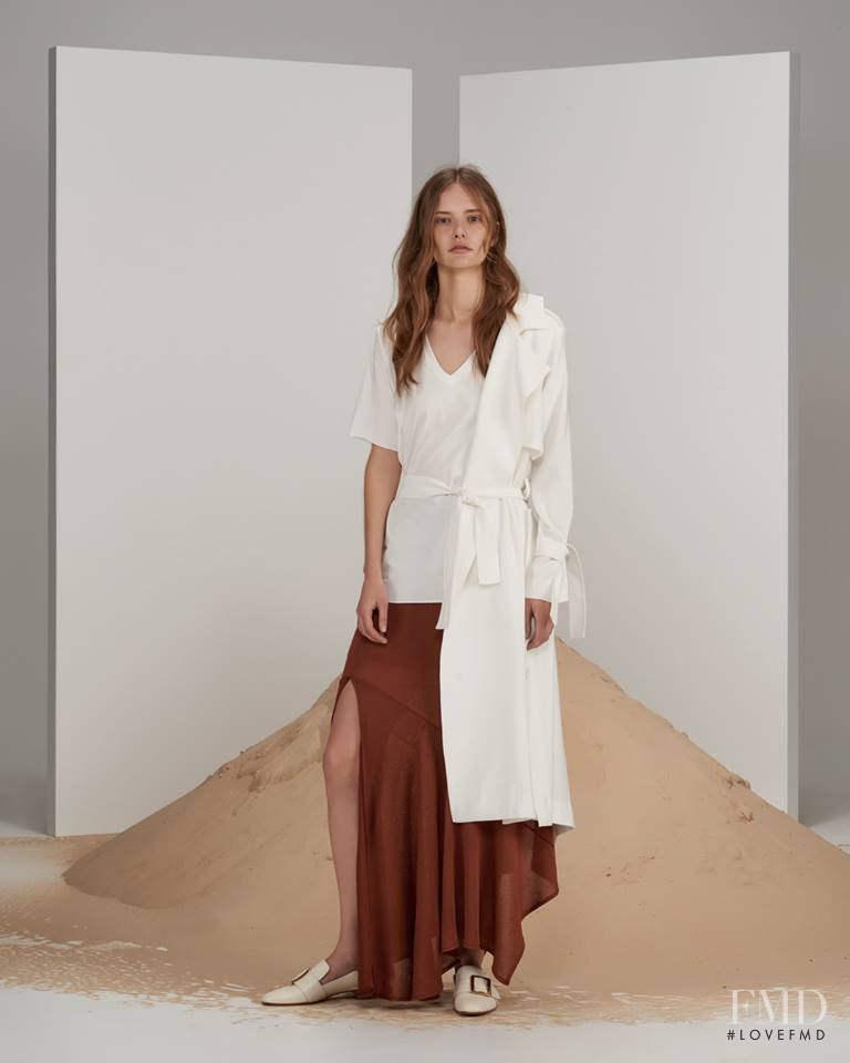 Patricija Zilinskaite featured in  the Viktoria & Woods Halcyon lookbook for Fall 2016