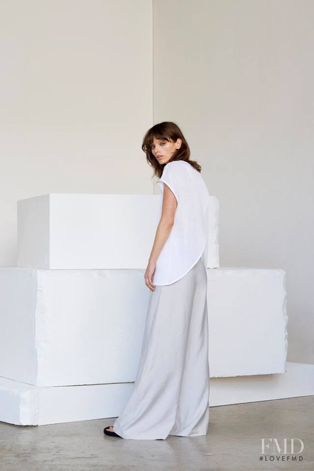 Katie Braatvedt featured in  the Viktoria & Woods Inlet lookbook for Resort 2016