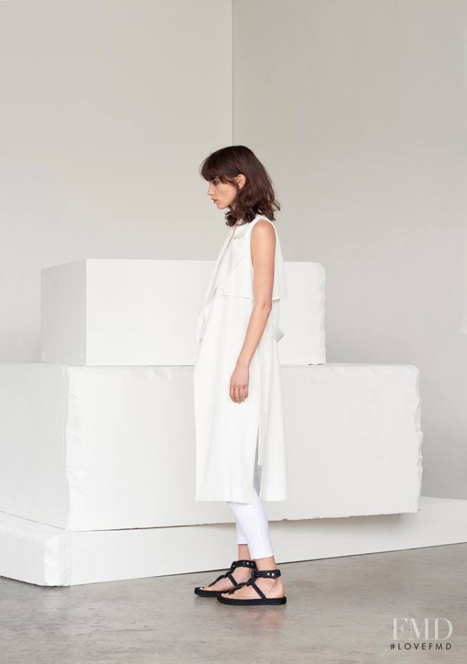 Katie Braatvedt featured in  the Viktoria & Woods Inlet lookbook for Resort 2016