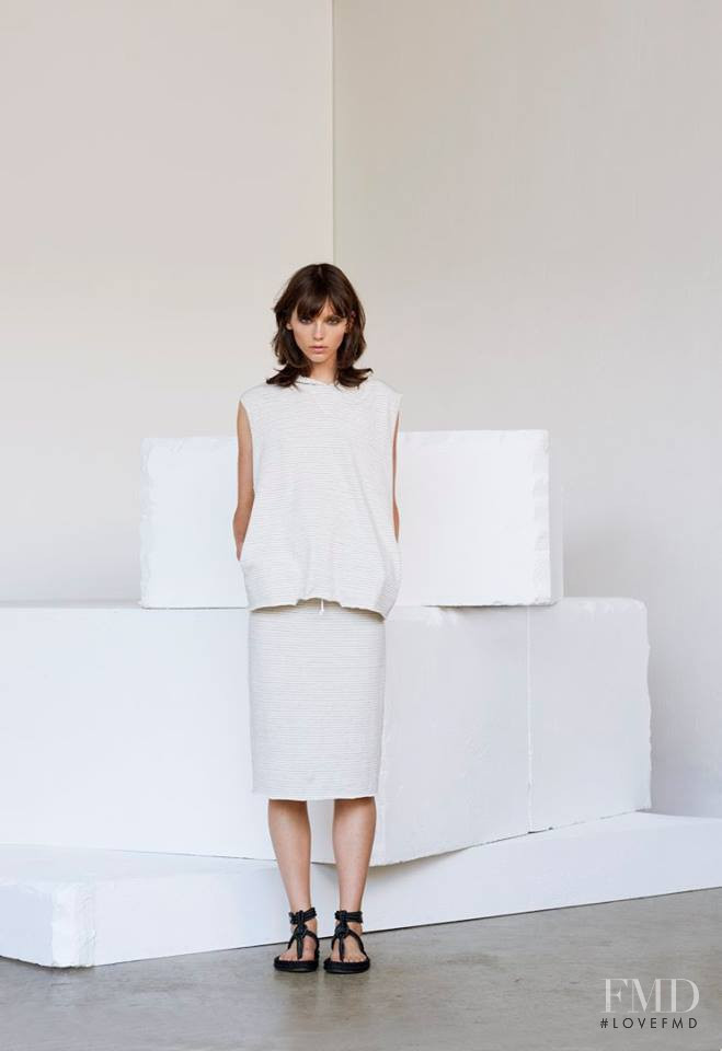 Katie Braatvedt featured in  the Viktoria & Woods Inlet lookbook for Resort 2016