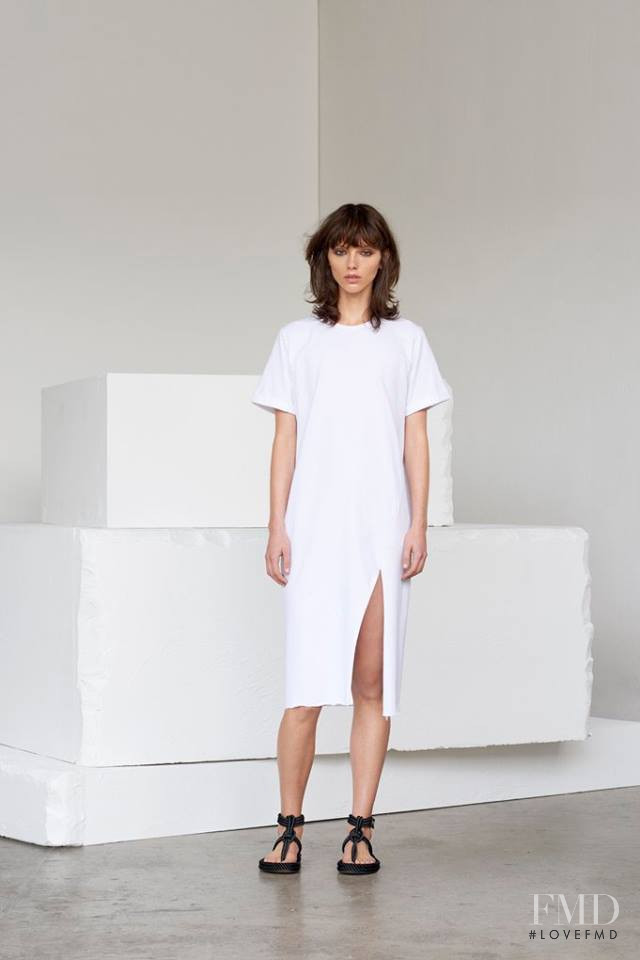 Katie Braatvedt featured in  the Viktoria & Woods Inlet lookbook for Resort 2016