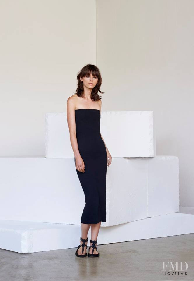 Katie Braatvedt featured in  the Viktoria & Woods Inlet lookbook for Resort 2016