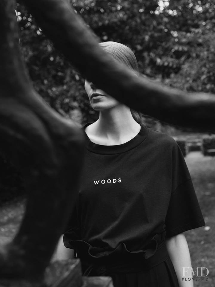 Saara Sihvonen featured in  the Viktoria & Woods Verse lookbook for Fall 2018