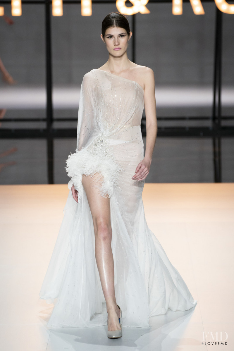 Lucia Lopez featured in  the Ralph & Russo fashion show for Spring/Summer 2019