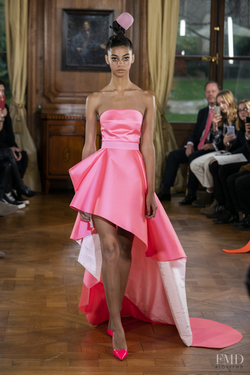 Rocio Marconi featured in  the Ronald van der Kemp fashion show for Spring/Summer 2019