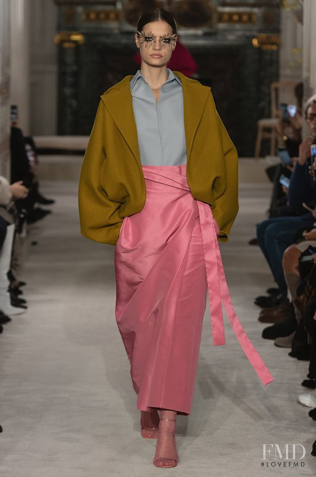 Faretta Radic featured in  the Valentino Couture fashion show for Spring/Summer 2019