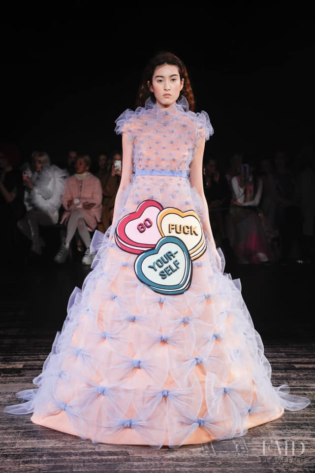 Cami You-Ten featured in  the Viktor & Rolf fashion show for Spring/Summer 2019