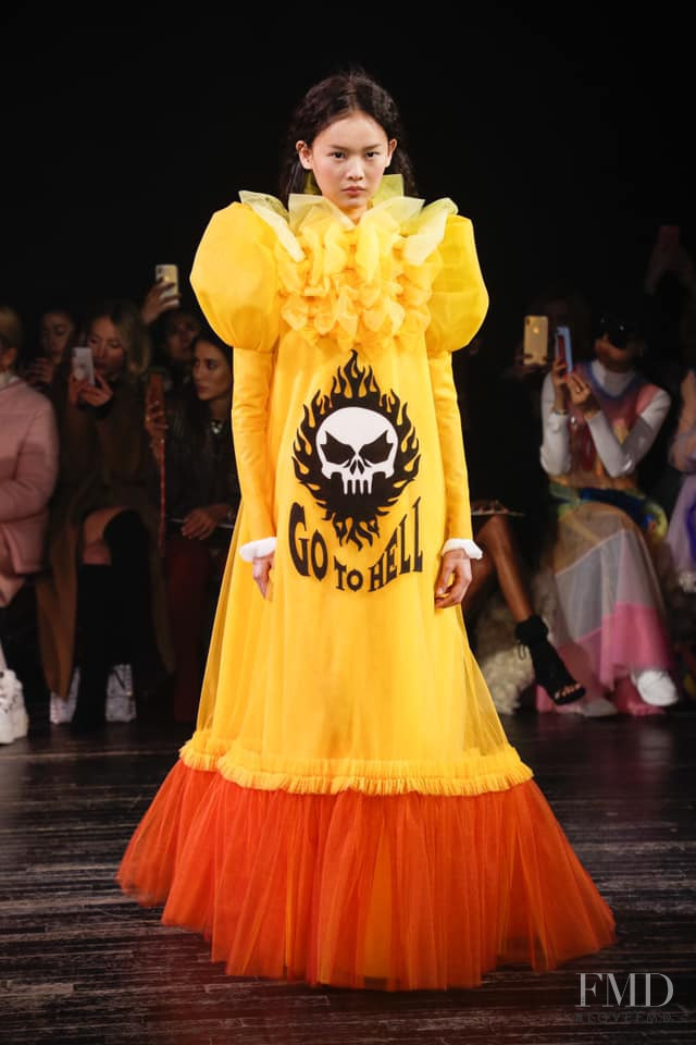 Shu Ping Li featured in  the Viktor & Rolf fashion show for Spring/Summer 2019