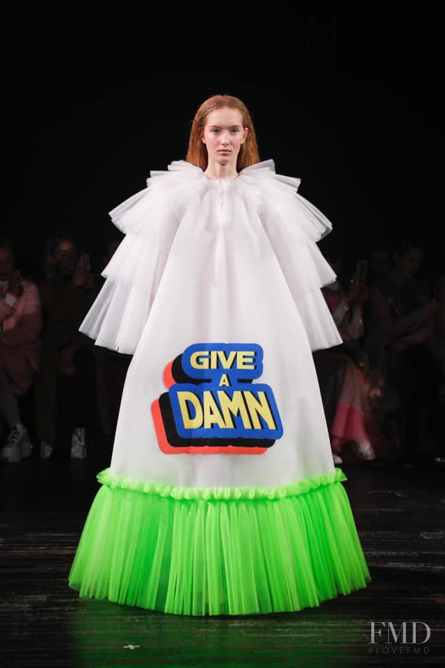 Kateryna Zub featured in  the Viktor & Rolf fashion show for Spring/Summer 2019