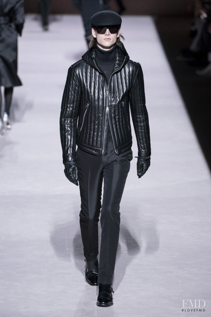 Wellington Grant featured in  the Tom Ford fashion show for Autumn/Winter 2019